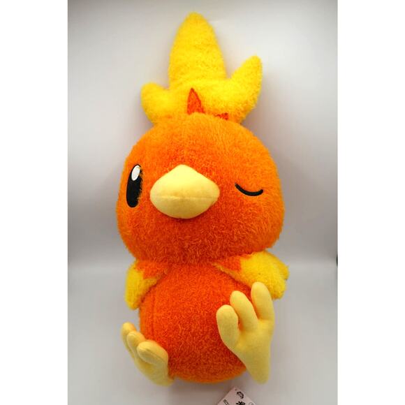NEW w/ Tags Torchic Plush Pokemon Winking Bandai Spirits Banpresto 2584207 - Picture 1 of 12